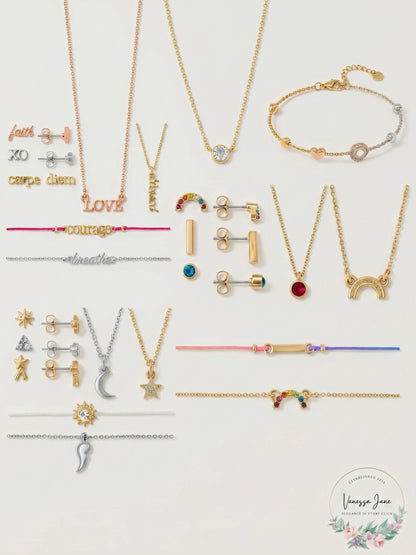 Rachel Rachel Roy Two-Tone Stud Earrings, Pendant Necklace &amp; Bracelet 7-Pc.