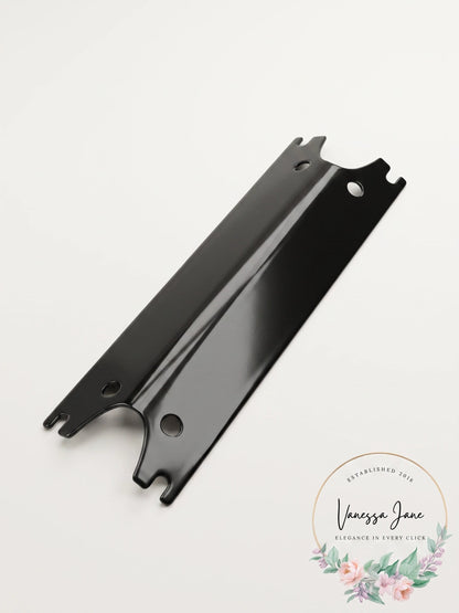 2-Pack Universal Porcelain Steel Grill Heat Plates, 15 1/8" x 3 3/4"