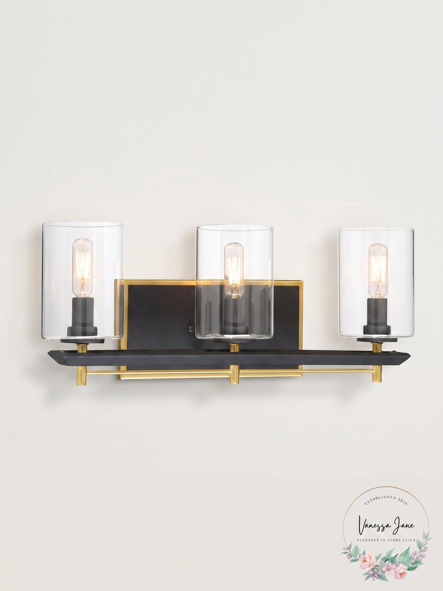 Minka Metropolitan Lighting - N7851-707 - Sable Point - Three Light Bath Vanity
