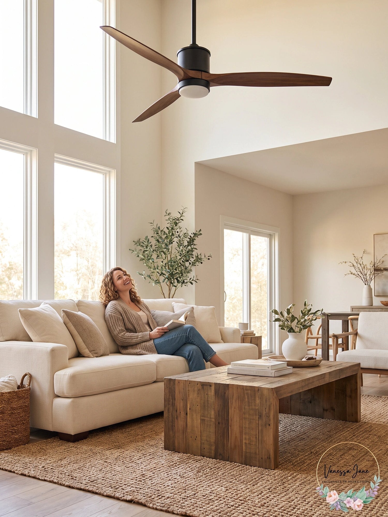 Hinkley Lighting Hover Outdoor Rated 60 Inch Ceiling Fan with Light Kit - 900760