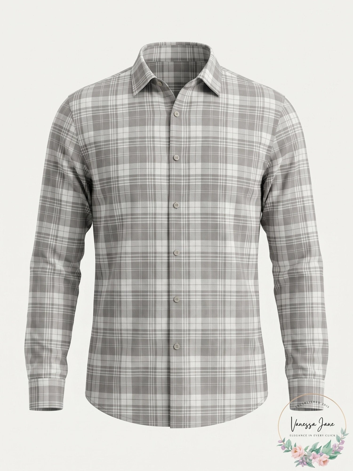Club Room Mens Briston Plaid Stretch Shirt, Size 3XL