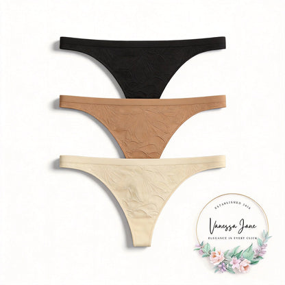 Honeydew Womens Keagan Thong, Pack of 3 , Size Large