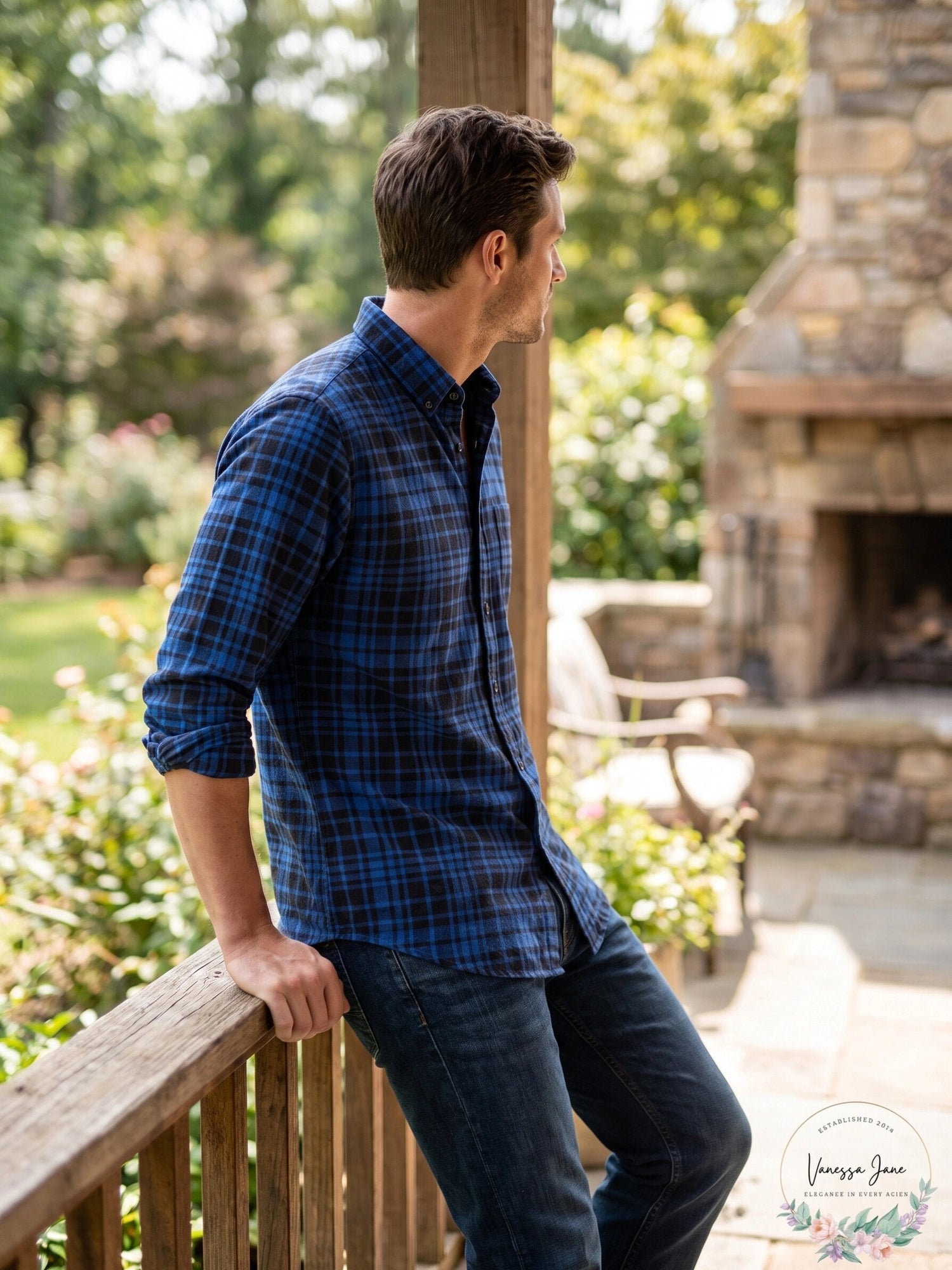 Levis Mens Booth Regular-Fit Plaid Flannel Shirt, Size 2XL