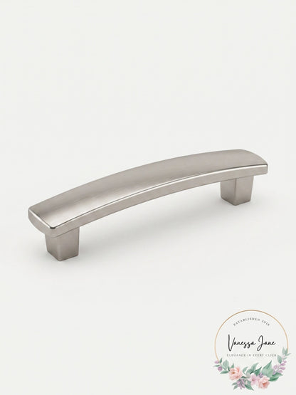 Lot of 2 Baldwin 4357150 Severin Cabinet Pull in Satin Nickel
