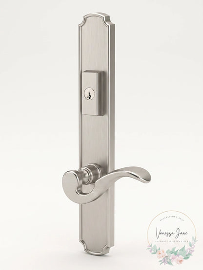Baldwin MP002.ACT5 Bismark Keyed Entry Multi Point Trim Lever Set
