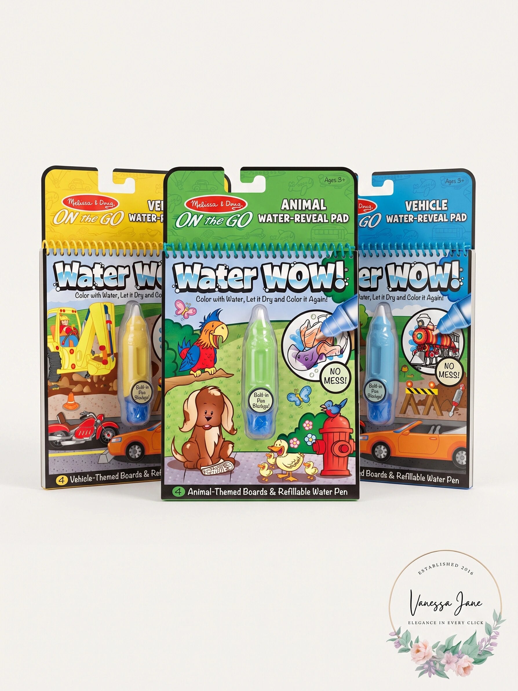Melissa &amp; Doug On the Go Water Wow! Water-Reveal Activity Pad