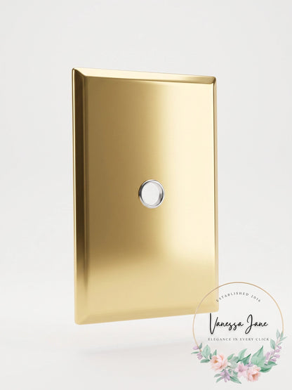 Alno A610-38 Traditional 2-1/4 Long Escutcheon Backplate for Cabinet Knob