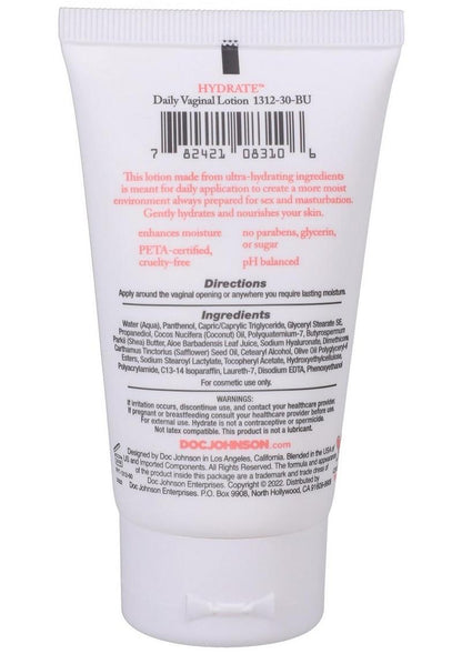 Intimate Enhancements HYDRATE Daily Vaginal Lotion
