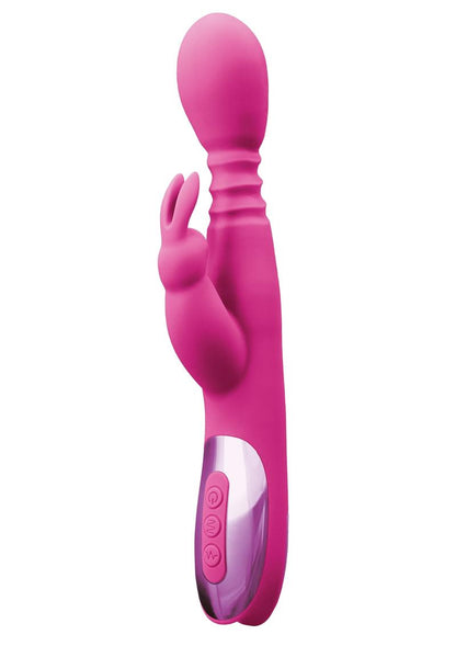 Inya Revolve Silicone Rechargeable Rabbit Vibrator Thrusting Rotating