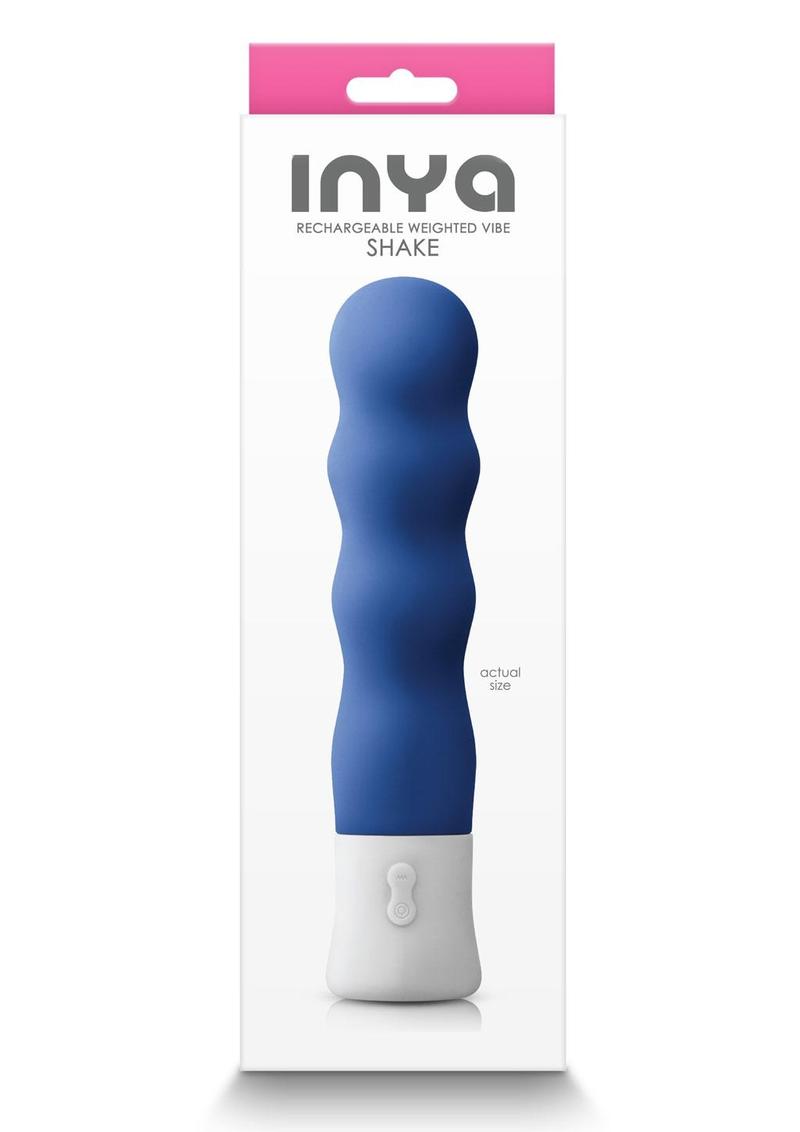 Inya Shake Rechargeable Weighted Silicone Vibrator
