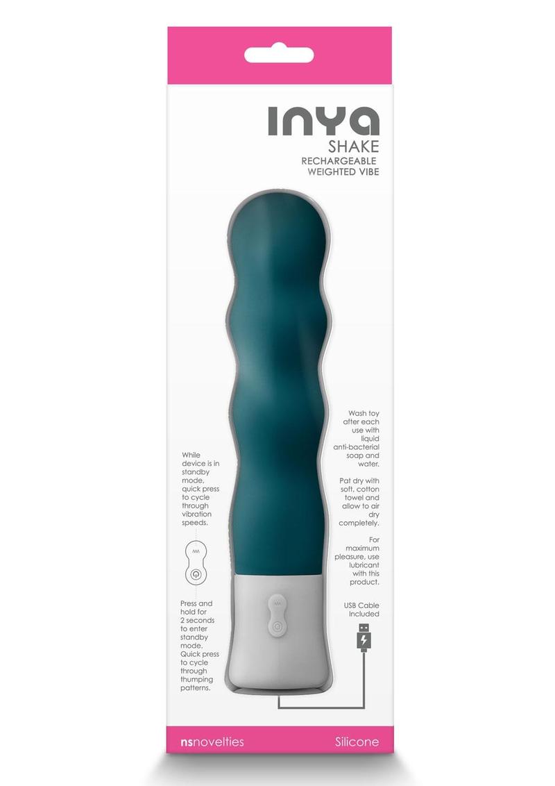 Inya Shake Rechargeable Weighted Silicone Vibrator
