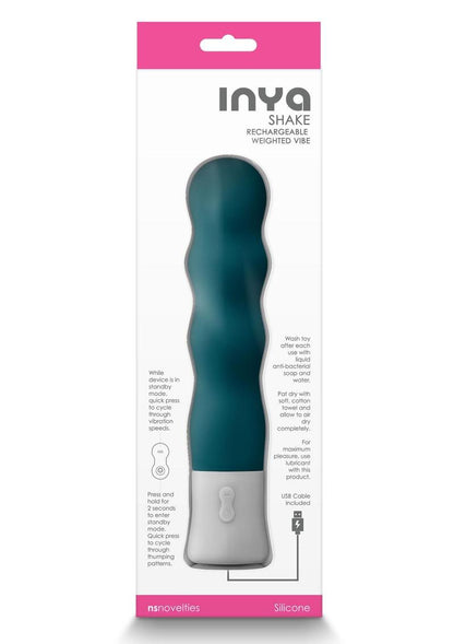 Inya Shake Rechargeable Weighted Silicone Vibrator