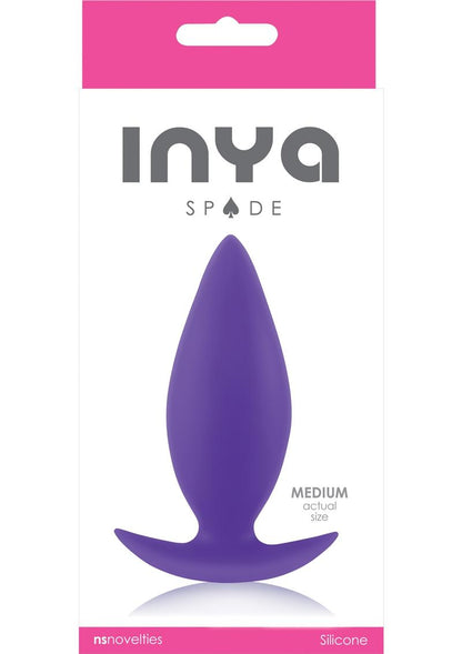 Inya Spade Small Silicone Butt Plug
