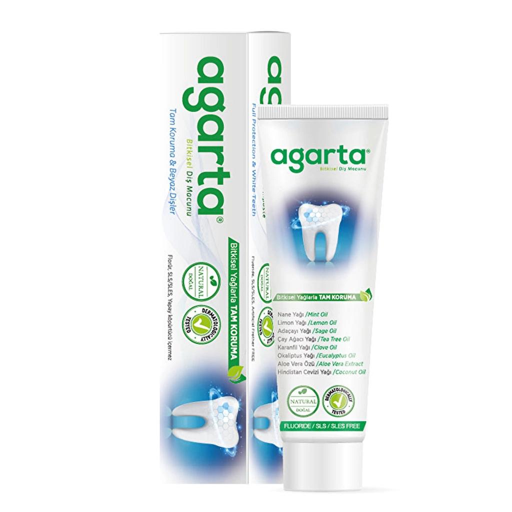 Agarta Natural Whitening Fluoride-Free Toothpaste 100 ml