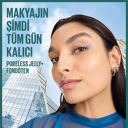 Maybelline New York Poreless Jelly Makeup Base: Minimize Pores, Hydrate, &amp; Extend Makeup Wear with Niacinamide for Flawless Skin.