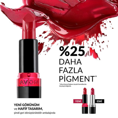 Avon Ultra Matte Lipstick in Ruby Kiss 3.6g