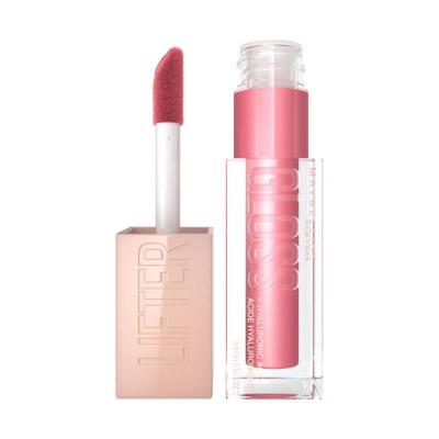 Maybelline New York Lifter Gloss - Moisturizing Lip Gloss with Hyaluronic Acid &amp; Natural Oils - 005 Petal