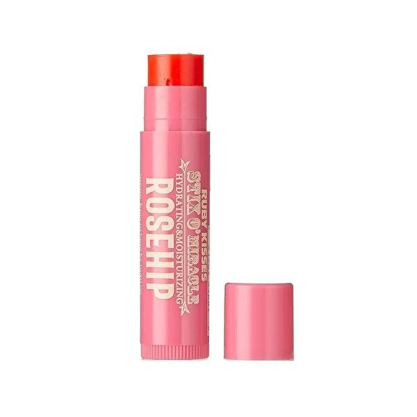 Ruby Kisses Stix OÕMiracle Rosehip Lip Elixir: Moisturizing &amp; Repairing Treatment for Dry, Chapped Lips with Natural Pink Tint &amp; Shea Butter