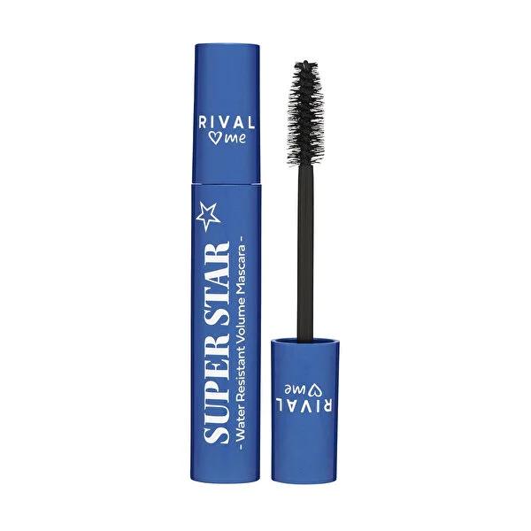 Rival Loves Me Super Star Mascara - XXL, Long-Lasting, Waterproof, 13ml - Intense Volume &amp; Length