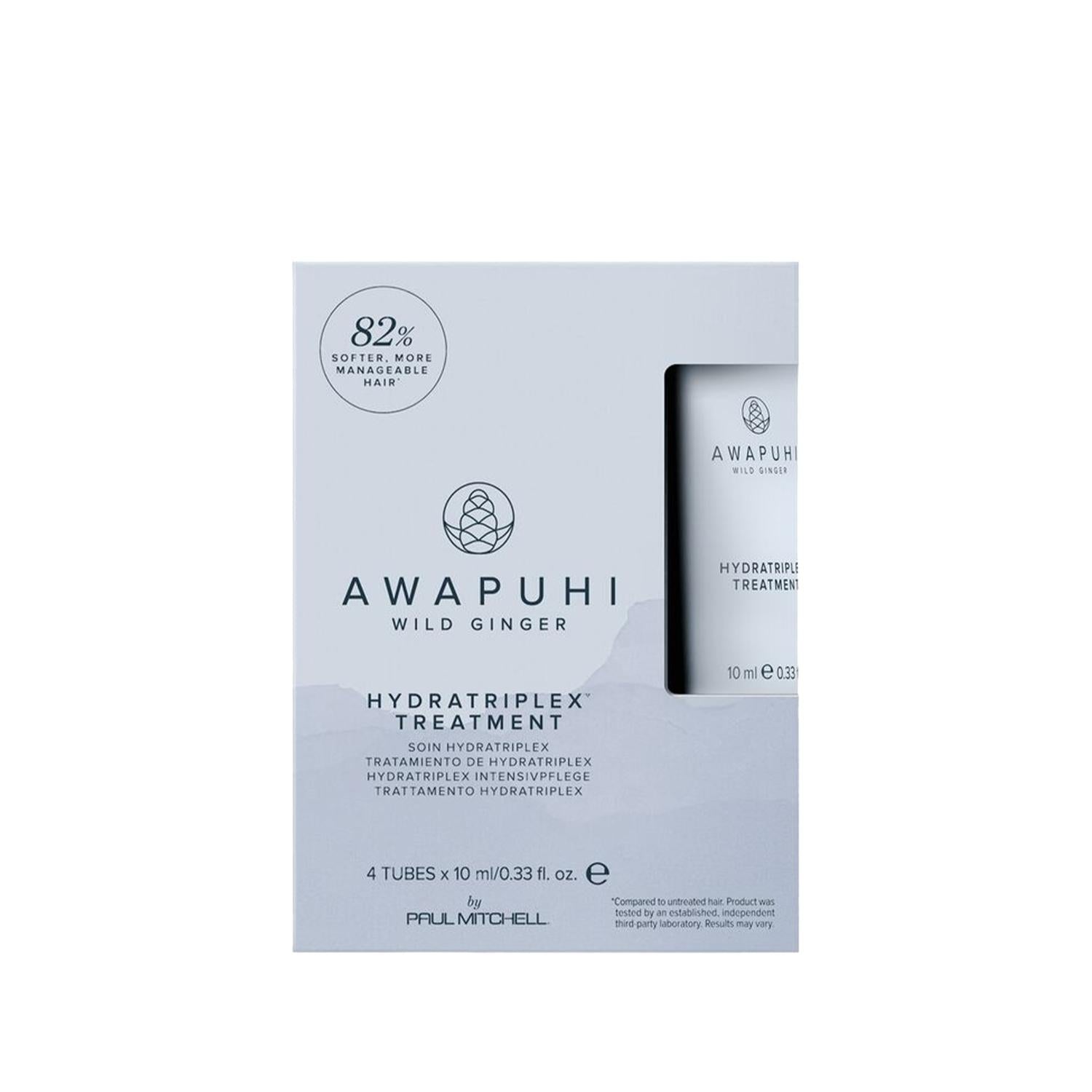 Awapuhi Wild Ginger Hydratriplex Treatment 4x10 ml