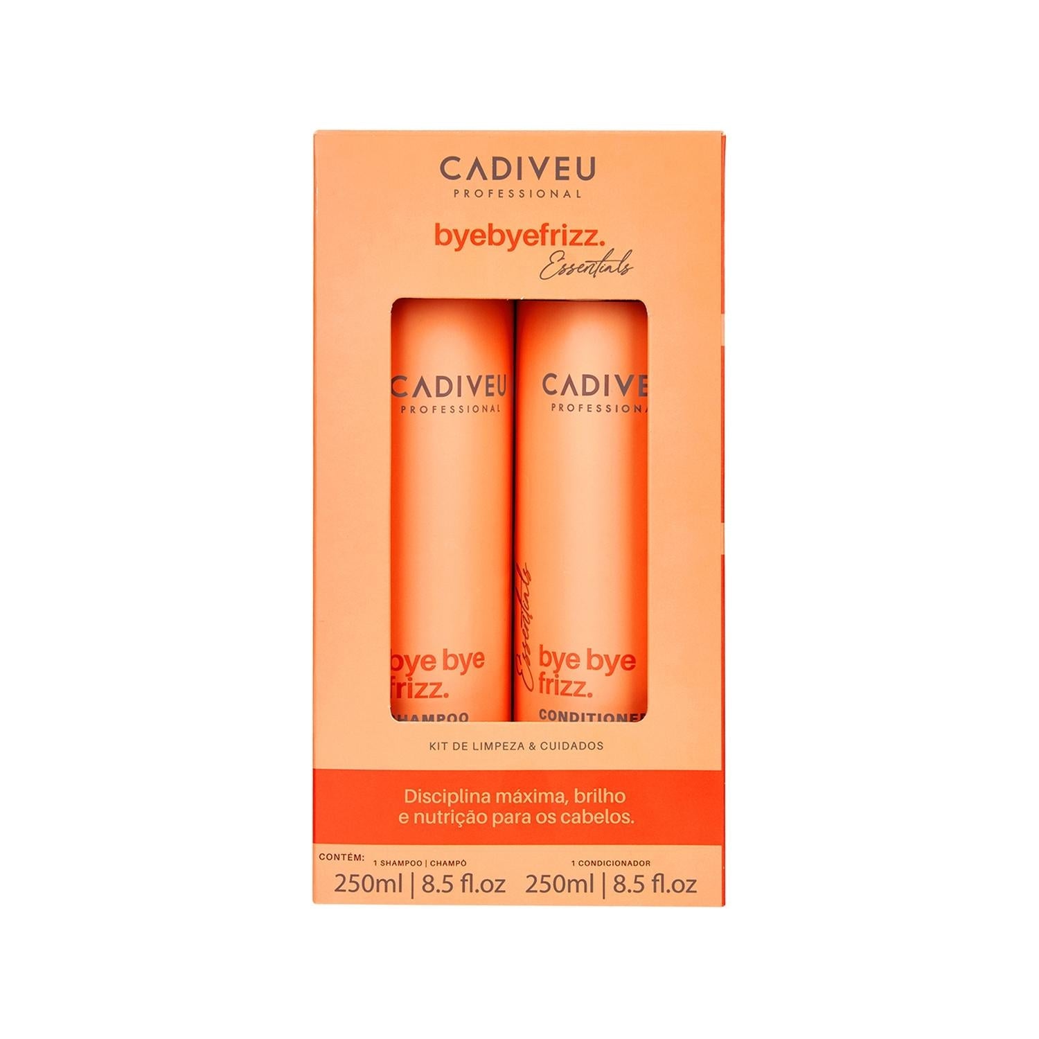 Cadiveu Essentials Bye Bye Frizz Shampoo &amp; Conditioner Set 2x250ml