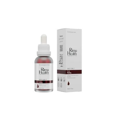 Rimu Health Facial Peeling Serum - AHA BHA Exfoliant for Acne Scar Treatment and Skin Toning, Vegan &amp; Cruelty-Free