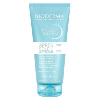 Bioderma After Sun Care Cream - Soothes &amp; Moisturizes Skin, Hypoallergenic &amp; Dermatologically Tested, 6.76 fl oz