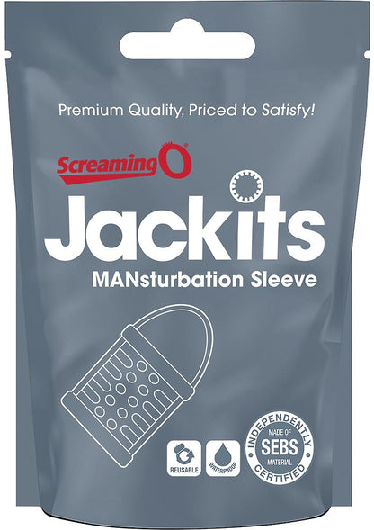Screaming O Jackits MANsturbation Sleeve Reusable and Waterproof