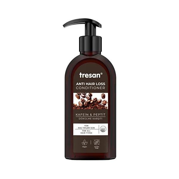 Tresan Caffeine &amp; Peptide Hair Conditioner: Fight Hair Loss, Boost Growth, &amp; Volumize - Natural Shea &amp; Coconut Oil Formula
