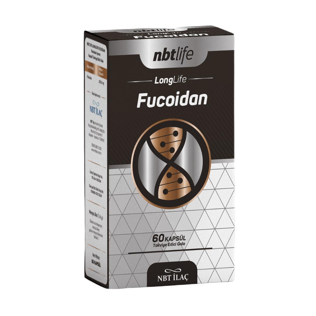 NBTLife Longlife Fucoidan: Boost Your Immunity &amp; Wellness with Natural Dietary Supplement Capsules