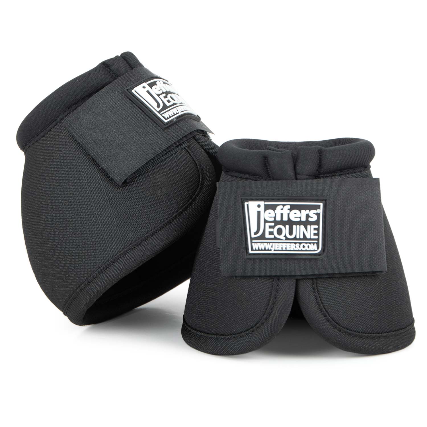 Jeffers No-Turn Bell Boots for Horses, Solid Colors, 2 Count