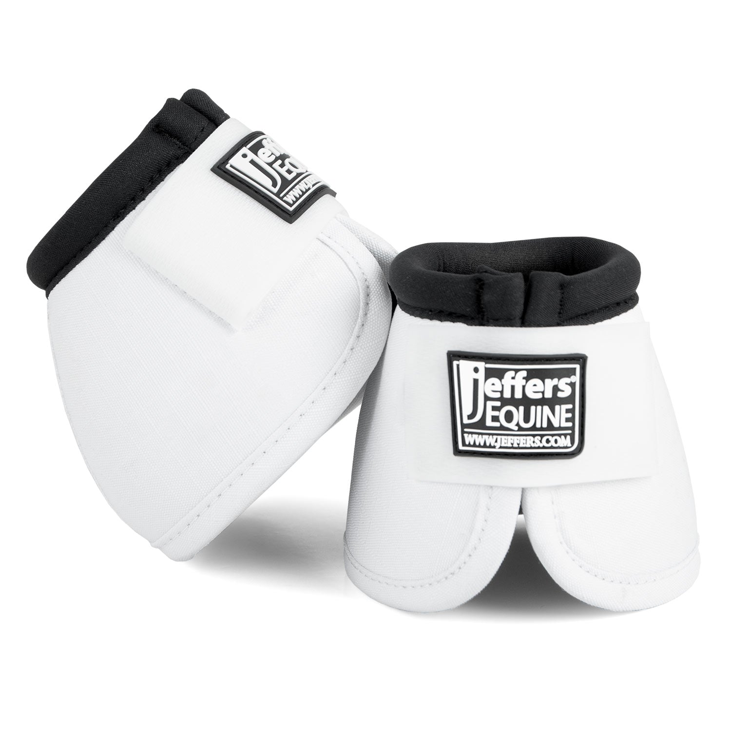 Jeffers No-Turn Bell Boots for Horses, Solid Colors, 2 Count