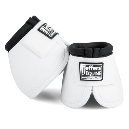 Jeffers No-Turn Bell Boots for Horses, Solid Colors, 2 Count