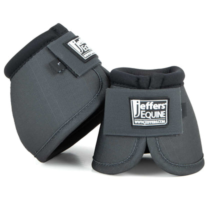 Jeffers No-Turn Bell Boots for Horses, Solid Colors, 2 Count