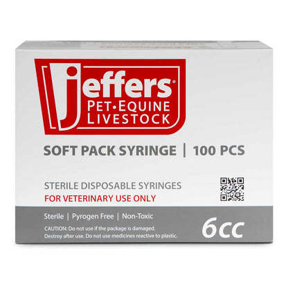 Jeffers Luer Lock Syringes, Boxes