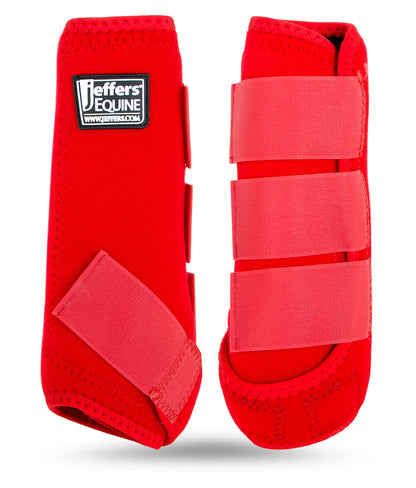 Jeffers Protective Horse Boots, Solid Colors, 2-Pack