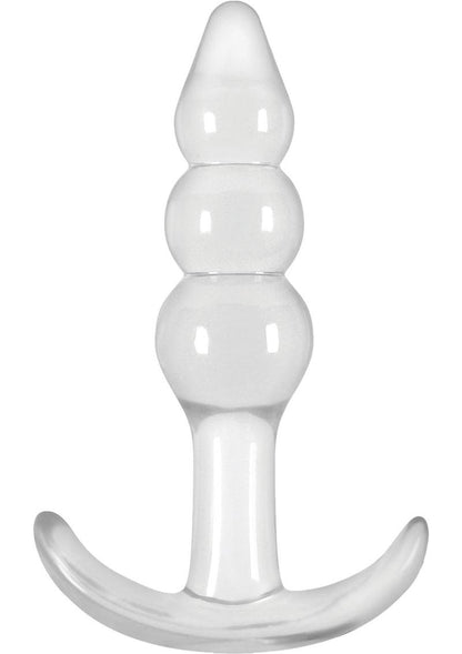 Jelly Rancher Ripple T Plug Clear Odorless TPE