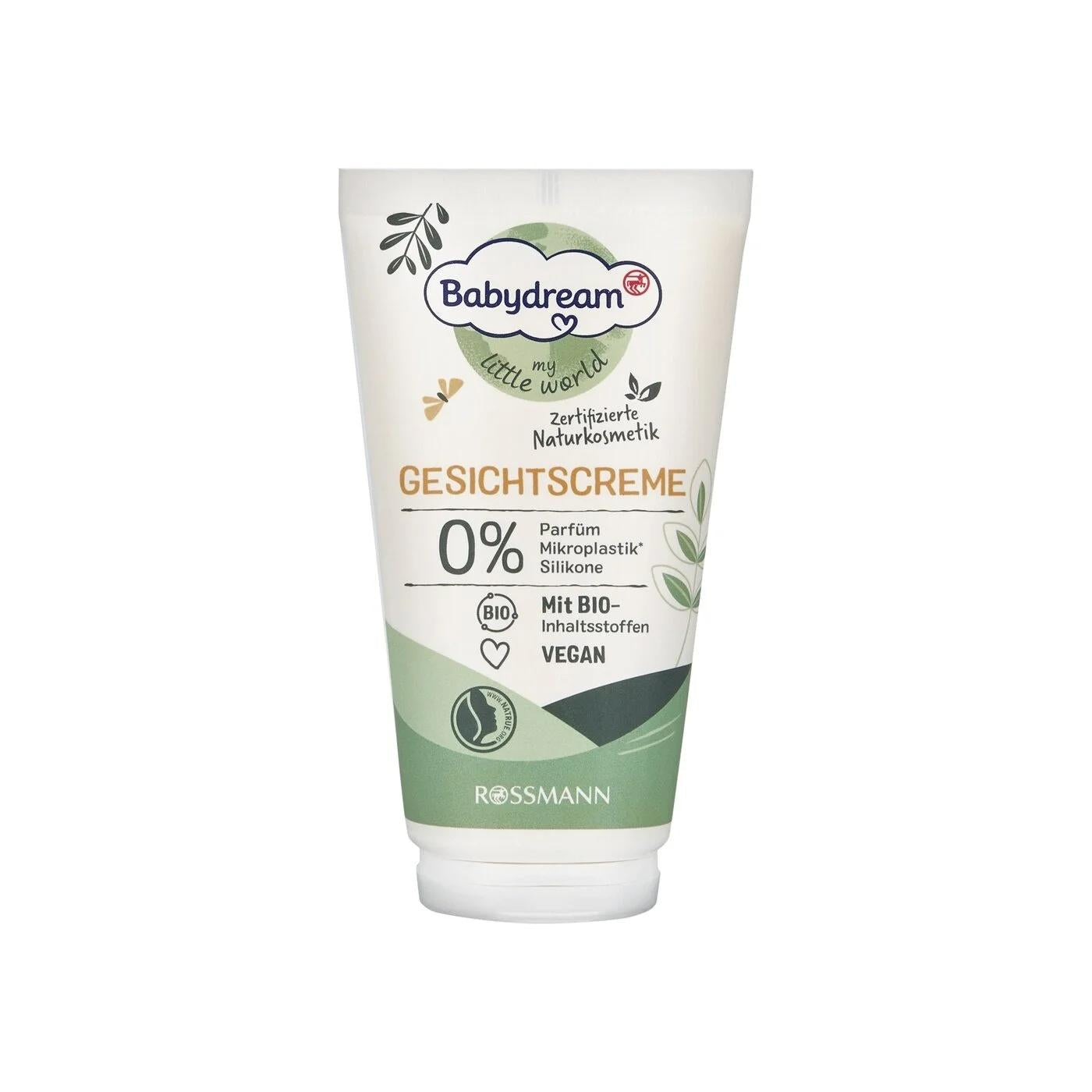 Babydream My Little World Organic Face Cream 75 ml