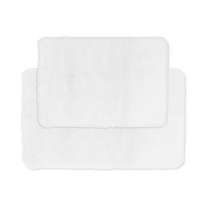 Villa Luxe 2-Pc. Faux-Fur Memory Foam Bath Rug Set