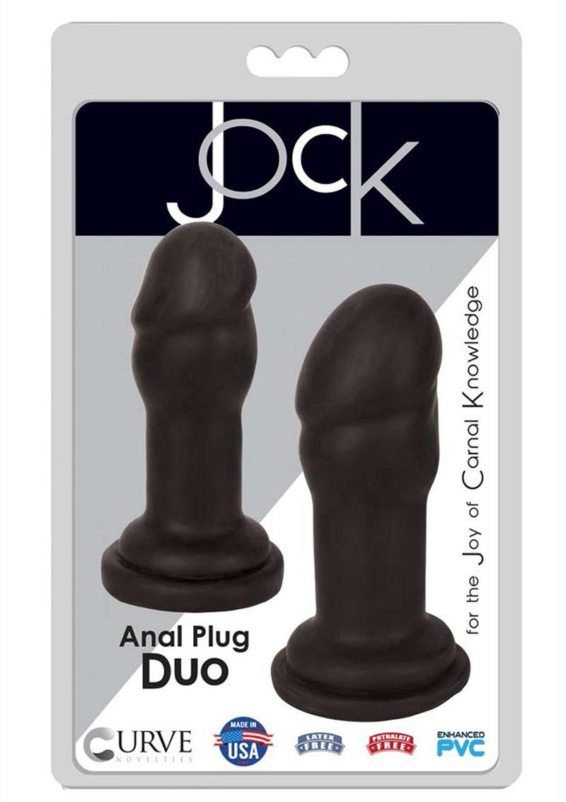 Jock Anal Plug Duo by Curve Novelties