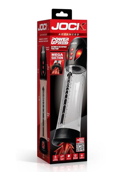Jock Power Up Waterproof Rechargeable Penis Pump