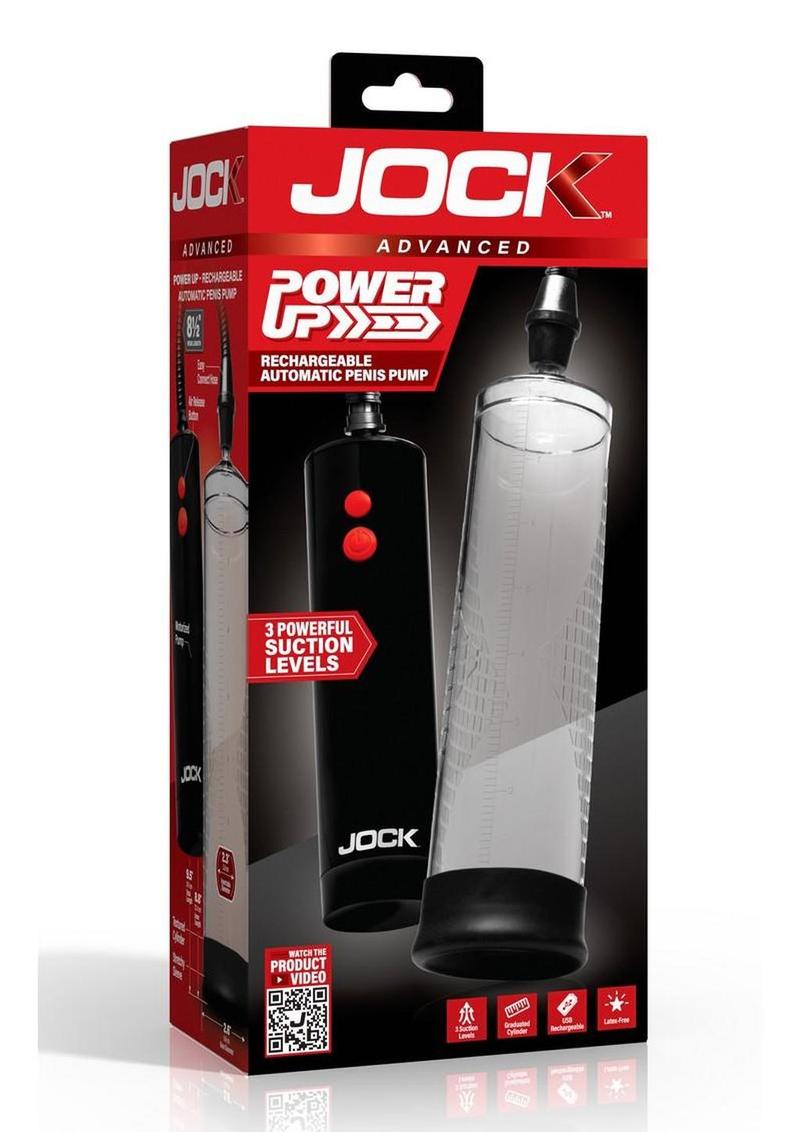 JOCK Power Up Rechargeable Penis Pump