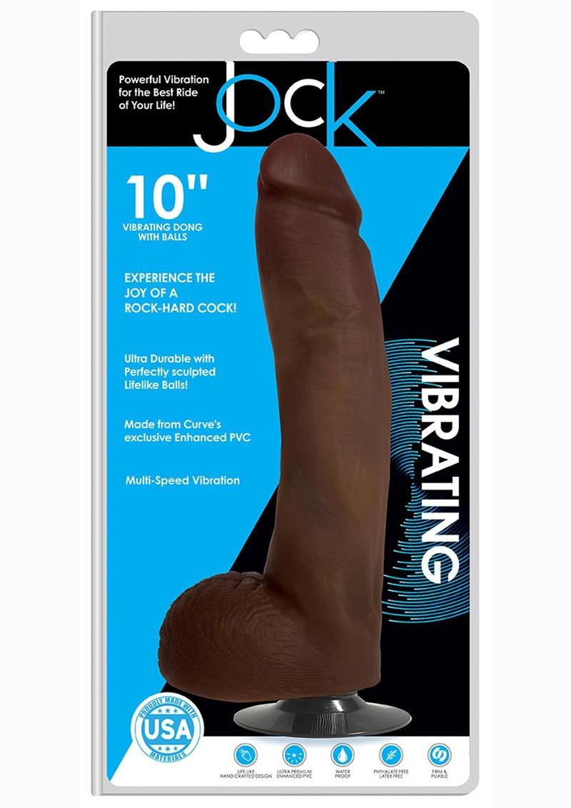 Jock Vibrating Dildo with Balls
