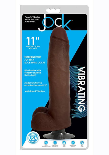 Jock Vibrating Dildo with Balls