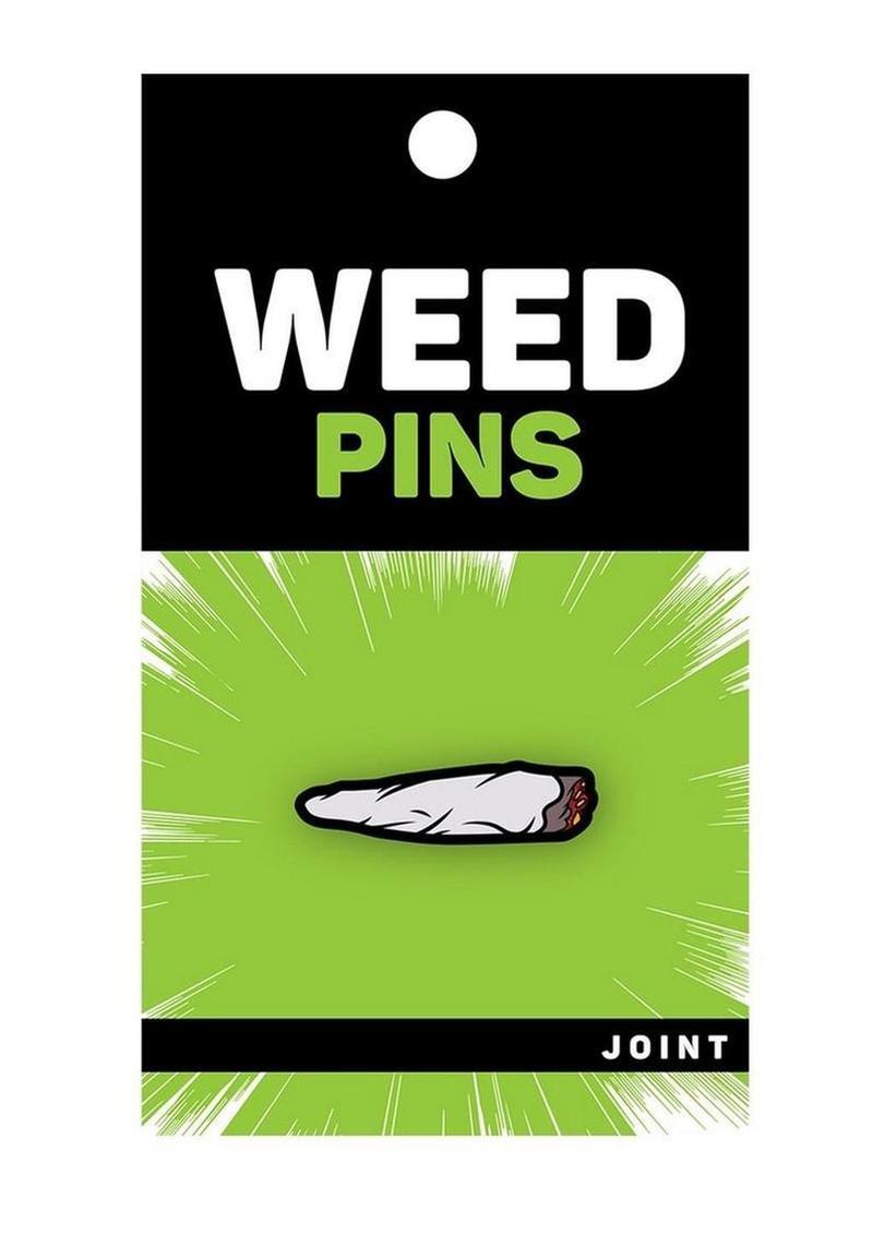 Wood Rocket Joint Enamel Pin