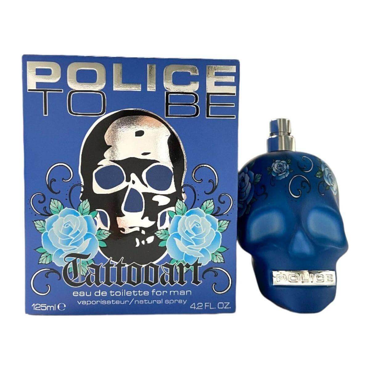 To Be Tattooart by Police Cologne for Men EDT 4.2 oz
