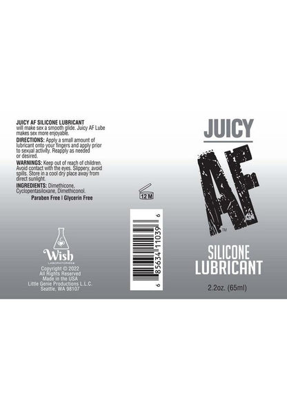 Juicy AF Silicone Lubricant