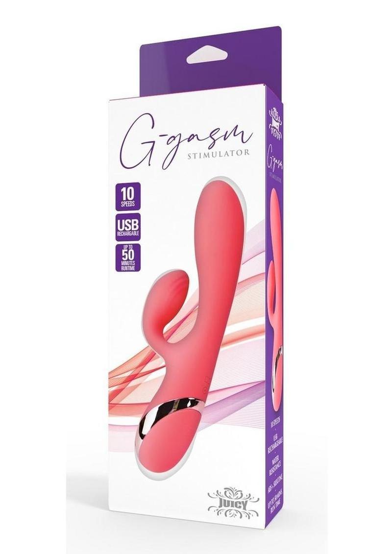 Juicy G-Gasm &amp; O-Gasm Stimulators Rechargeable Rabbit Vibrators
