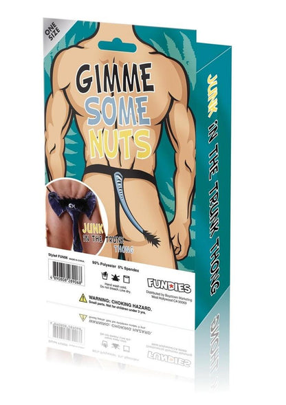 Junk in the Trunk Thong
