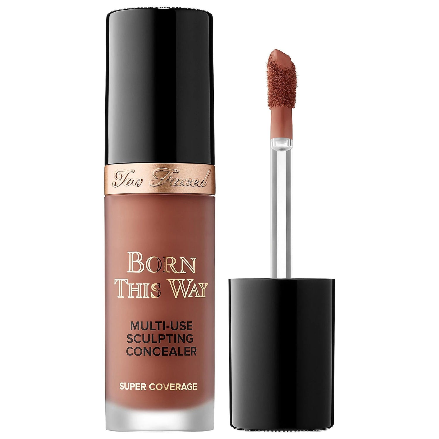Too Faced Born This Way Super Coverage Multi-Use Concealer - Full Coverage, Hydrating Formula, Vegan &amp; Cruelty-Free
